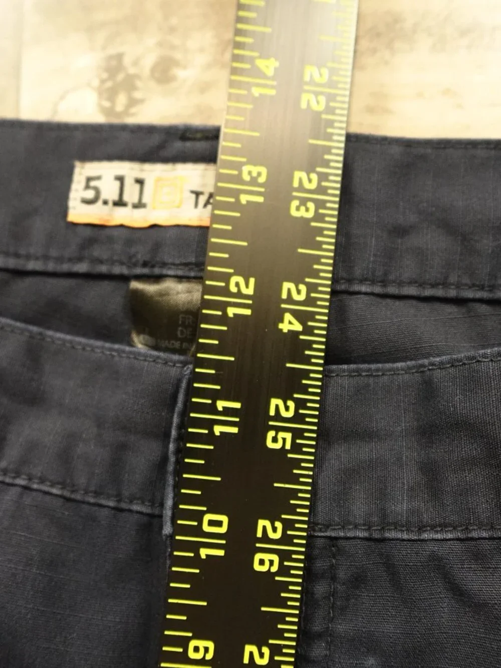 5.11 Tactical Taclite Pro Ripstop Cargo Pants Men's 36x30 Navy Utility Work